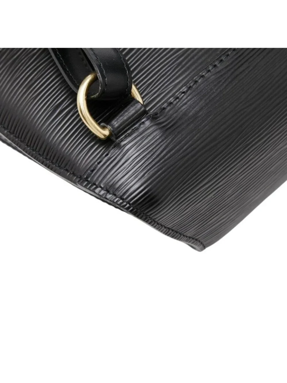 Louis Vuitton Epi Mabillon Backpack Noir Black Leather